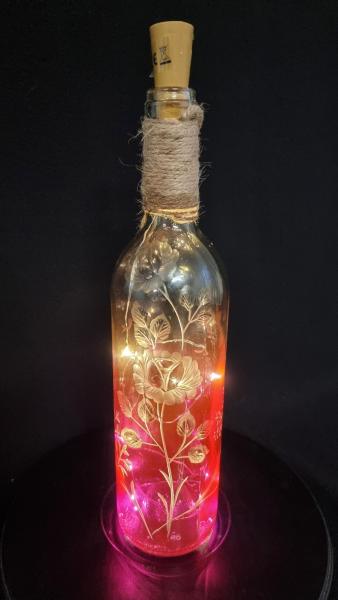 Dekoflasche mit LED Dekoflasche mit LED
