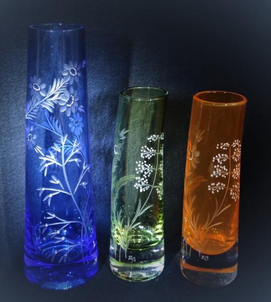 3 verschiedene Vasen