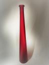 Flasche rot rund