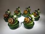 Teelichter Schnecke 1x6